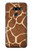 S2326 Giraffe Skin Etui Coque Housse pour LG G8 ThinQ
