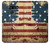 S2349 Old American Flag Etui Coque Housse pour LG G8 ThinQ