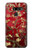 S2414 Red Blossoming Almond Tree Van Gogh Etui Coque Housse pour LG G8 ThinQ