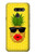 S2443 Funny Pineapple Sunglasses Kiss Etui Coque Housse pour LG G8 ThinQ