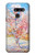 S2450 Van Gogh Peach Tree Blossom Etui Coque Housse pour LG G8 ThinQ