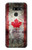 S2490 Canada Maple Leaf Flag Texture Etui Coque Housse pour LG G8 ThinQ