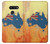 S2494 Australia Flag Map Rock Texture Etui Coque Housse pour LG G8 ThinQ