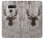 S2505 Reindeer Head Old Wood Texture Graphic Etui Coque Housse pour LG G8 ThinQ
