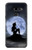 S2668 Mermaid Silhouette Moon Night Etui Coque Housse pour LG G8 ThinQ