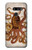 S2801 Vintage Octopus Etui Coque Housse pour LG G8 ThinQ