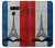 S2859 Vintage France Flag Eiffel Tower Etui Coque Housse pour LG G8 ThinQ