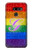 S2899 Rainbow LGBT Gay Pride Flag Etui Coque Housse pour LG G8 ThinQ