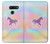 S3203 Rainbow Unicorn Etui Coque Housse pour LG G8 ThinQ