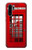 S0058 British Red Telephone Box Etui Coque Housse pour Huawei P30 Pro