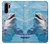 S1291 Dolphin Etui Coque Housse pour Huawei P30 Pro