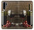 S1316 Grapes Bottle and Glass of Red Wine Etui Coque Housse pour Huawei P30 Pro