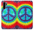 S1870 Tie Dye Peace Etui Coque Housse pour Huawei P30 Pro