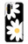 S2315 Daisy White Flowers Etui Coque Housse pour Huawei P30 Pro
