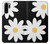 S2315 Daisy White Flowers Etui Coque Housse pour Huawei P30 Pro