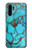 S2685 Aqua Turquoise Gemstone Graphic Printed Etui Coque Housse pour Huawei P30 Pro