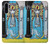 S2837 The High Priestess Vintage Tarot Card Etui Coque Housse pour Huawei P30 Pro