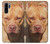 S2903 American Pitbull Dog Etui Coque Housse pour Huawei P30 Pro