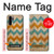 S3033 Bois Chevron Imprimé millésimé Graphic Etui Coque Housse pour Huawei P30 Pro