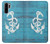 S3053 Marine Anchor Blue Etui Coque Housse pour Huawei P30 Pro