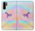 S3203 Rainbow Unicorn Etui Coque Housse pour Huawei P30 Pro