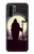 S3262 Grim Reaper Night Moon Cemetery Etui Coque Housse pour Huawei P30 Pro