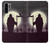 S3262 Grim Reaper Night Moon Cemetery Etui Coque Housse pour Huawei P30 Pro