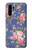 S3265 Vintage Flower Pattern Etui Coque Housse pour Huawei P30 Pro
