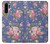S3265 Vintage Flower Pattern Etui Coque Housse pour Huawei P30 Pro