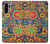 S3272 Colorful Pattern Etui Coque Housse pour Huawei P30 Pro