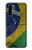 S3297 Brazil Flag Vintage Football Graphic Etui Coque Housse pour Huawei P30 Pro