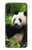 S1073 Panda Enjoy Eating Etui Coque Housse pour Huawei P30 lite