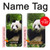 S1073 Panda Prenez plaisir à manger Etui Coque Housse pour Huawei P30 lite