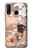 S1332 Ito Jakuchu Rooster Etui Coque Housse pour Huawei P30 lite