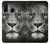 S1352 Lion Face Etui Coque Housse pour Huawei P30 lite