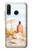 S1425 Seashells on The Beach Etui Coque Housse pour Huawei P30 lite