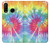 S1697 Tie Dye Colorful Graphic Printed Etui Coque Housse pour Huawei P30 lite