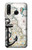 S1962 Nautical Chart Etui Coque Housse pour Huawei P30 lite
