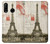 S2108 Eiffel Tower Paris Postcard Etui Coque Housse pour Huawei P30 lite