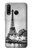 S2350 Old Paris Eiffel Tower Etui Coque Housse pour Huawei P30 lite
