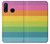 S2363 Rainbow Pattern Etui Coque Housse pour Huawei P30 lite