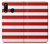 S2364 Red and White Striped Etui Coque Housse pour Huawei P30 lite