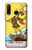 S2810 Tarot Card The Fool Etui Coque Housse pour Huawei P30 lite