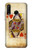 S2833 Poker Card Queen Hearts Etui Coque Housse pour Huawei P30 lite