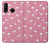 S2858 Pink Flamingo Pattern Etui Coque Housse pour Huawei P30 lite