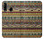 S2860 Aztec Boho Hippie Pattern Etui Coque Housse pour Huawei P30 lite
