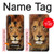 S2870 Lion Roi des Bêtes Etui Coque Housse pour Huawei P30 lite