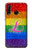 S2900 Rainbow LGBT Lesbian Pride Flag Etui Coque Housse pour Huawei P30 lite