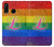 S2900 Rainbow LGBT Lesbian Pride Flag Etui Coque Housse pour Huawei P30 lite