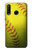 S3031 Yellow Softball Ball Etui Coque Housse pour Huawei P30 lite